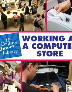 Working At A Computer Store